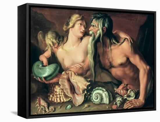 Neptune and Amphitrite-Jakob II De Gheyn-Framed Stretched Canvas