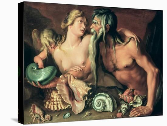 Neptune and Amphitrite-Jakob II De Gheyn-Stretched Canvas