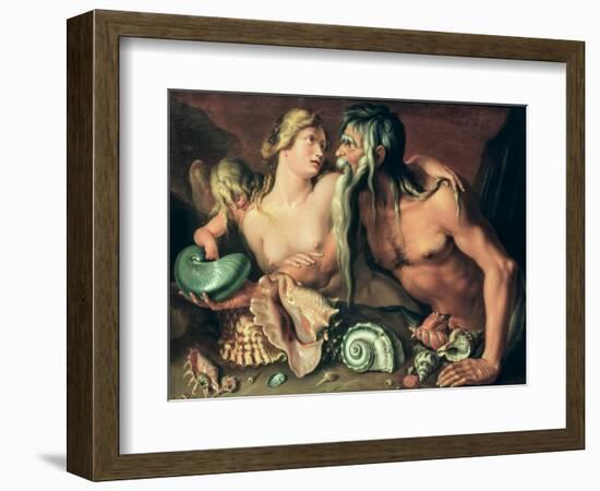 Neptune and Amphitrite-Jakob II De Gheyn-Framed Giclee Print