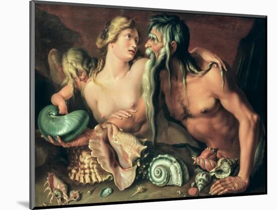 Neptune and Amphitrite-Jakob II De Gheyn-Mounted Giclee Print