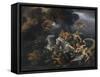 Neptune and Anfrite-Livio Mehus-Framed Stretched Canvas