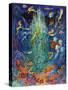 Neptune and the Mermaids-Bill Bell-Stretched Canvas