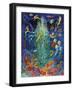 Neptune and the Mermaids-Bill Bell-Framed Giclee Print