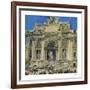 Neptune and Two Tritons, The Trevi Fountain, Rome-Susan Brown-Framed Collectable Print