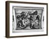 Neptune and Ulysses' Ship, 1554-Pellegrino Tibaldi-Framed Giclee Print