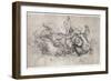 Neptune, C1504-Leonardo da Vinci-Framed Giclee Print