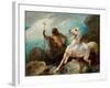 Neptune Creating the Horse, Ca 1845-Édouard Alexandre Odier-Framed Giclee Print