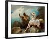 Neptune Creating the Horse, Ca 1845-Édouard Alexandre Odier-Framed Giclee Print