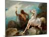 Neptune Creating the Horse, Ca 1845-Édouard Alexandre Odier-Mounted Giclee Print