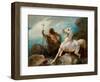 Neptune Creating the Horse, Ca 1845-Édouard Alexandre Odier-Framed Giclee Print