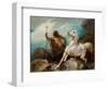 Neptune Creating the Horse, Ca 1845-Édouard Alexandre Odier-Framed Giclee Print