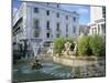 Neptune Fountain and the Promenade, Cheltenham, Gloucestershire, England, United Kingdom-David Hunter-Mounted Photographic Print