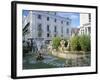 Neptune Fountain and the Promenade, Cheltenham, Gloucestershire, England, United Kingdom-David Hunter-Framed Photographic Print