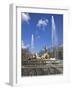 Neptune Fountain, Canovas Del Castillo Square, Paseo Del Prado, Madrid, Spain, Europe-null-Framed Photographic Print