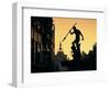 Neptune Fountain, Gdansk, Poland-Peter Adams-Framed Photographic Print