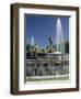 Neptune Fountain, Near Prado, Madrid, Spain, Europe-Upperhall Ltd-Framed Photographic Print