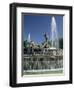 Neptune Fountain, Near Prado, Madrid, Spain, Europe-Upperhall Ltd-Framed Photographic Print