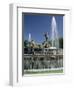 Neptune Fountain, Near Prado, Madrid, Spain, Europe-Upperhall Ltd-Framed Photographic Print