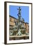 Neptune Fountain, Piazza Del Nettuno, Bologna, Emilia-Romagna, Italy, Europe-Peter Richardson-Framed Photographic Print