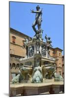 Neptune Fountain, Piazza Del Nettuno, Bologna, Emilia-Romagna, Italy, Europe-Peter Richardson-Mounted Photographic Print