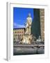 Neptune Fountain, Piazza Della Signoria, Florence, Unesco World Heritage Site, Tuscany, Italy-Hans Peter Merten-Framed Photographic Print