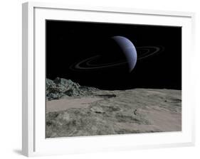 Neptune From Triton, Artwork-Walter Myers-Framed Photographic Print