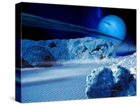 Neptune From Triton-Detlev Van Ravenswaay-Stretched Canvas