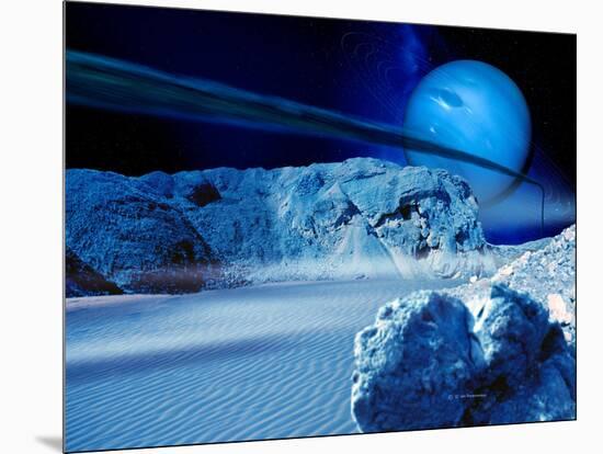 Neptune From Triton-Detlev Van Ravenswaay-Mounted Photographic Print