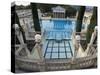 Neptune Pool at Hearst Castle, San Simeon, California, USA-Rob Tilley-Stretched Canvas