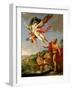 Neptune Pursuing Coronides-Giulio Carpioni-Framed Giclee Print