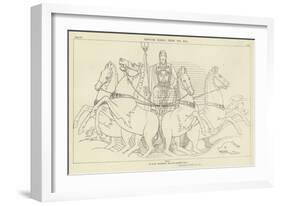 Neptune Rising from the Sea-John Flaxman-Framed Giclee Print