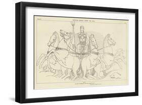 Neptune Rising from the Sea-John Flaxman-Framed Premium Giclee Print