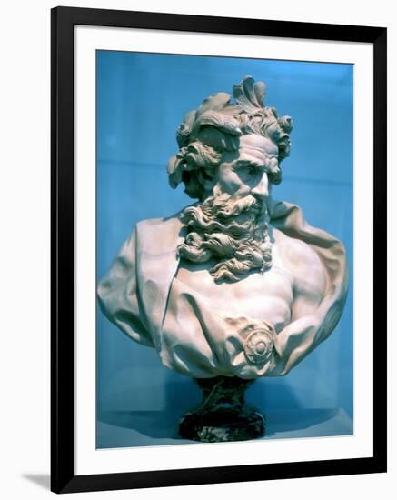 Neptune, Roman God of the Oceans-null-Framed Giclee Print