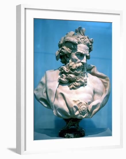 Neptune, Roman God of the Oceans-null-Framed Giclee Print