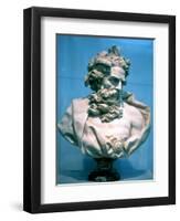 Neptune, Roman God of the Oceans-null-Framed Premium Giclee Print