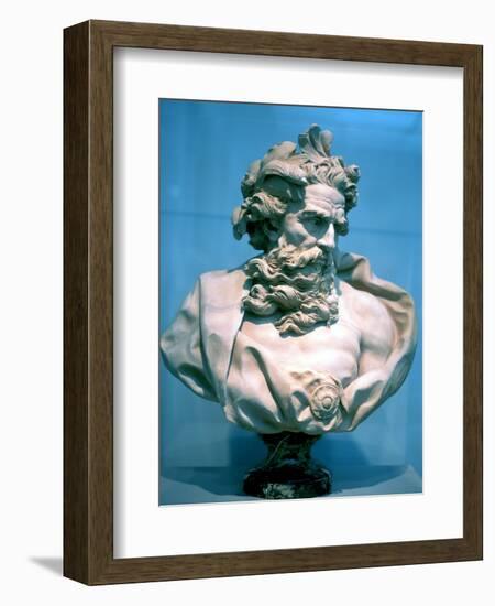 Neptune, Roman God of the Oceans-null-Framed Giclee Print