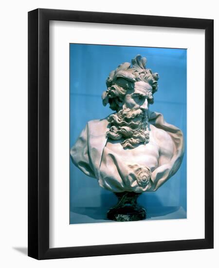 Neptune, Roman God of the Oceans-null-Framed Giclee Print