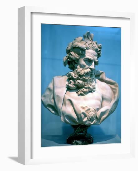 Neptune, Roman God of the Oceans-null-Framed Giclee Print