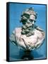 Neptune, Roman God of the Oceans-null-Framed Stretched Canvas