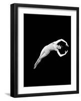 Neptune's Daughter, Esther Williams In A Swimming Pose From One Of Her Water Ballets, 1949-null-Framed Photo