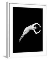 Neptune's Daughter, Esther Williams In A Swimming Pose From One Of Her Water Ballets, 1949-null-Framed Photo