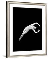 Neptune's Daughter, Esther Williams In A Swimming Pose From One Of Her Water Ballets, 1949-null-Framed Photo