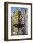 Neptune's Fountain, built in the early 17th century, is a mannerist-rococo masterpiece in Gdansk-Mallorie Ostrowitz-Framed Photographic Print