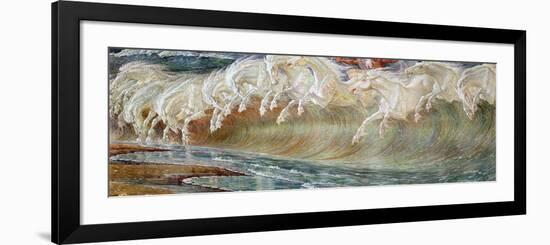 Neptune's Horses, 1892-Walter Crane-Framed Premium Giclee Print