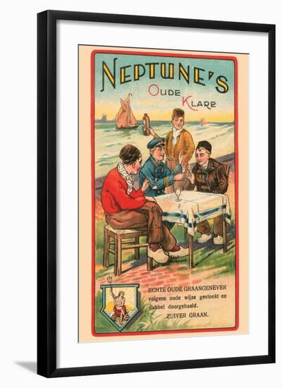 Neptune's Oude Klare-Litho Myncke-Framed Art Print