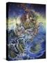 Neptune's Wedding-Josephine Wall-Stretched Canvas