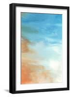 Neptune Sky II-Vanna Lam-Framed Art Print