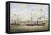 Neptune Steamship-null-Framed Stretched Canvas