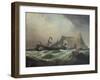 Neptune, Towing the Victory Into Gibraltar Harbour After the Battle of Trafalgar-Clarkson Stanfield-Framed Giclee Print