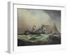 Neptune, Towing the Victory Into Gibraltar Harbour After the Battle of Trafalgar-Clarkson Stanfield-Framed Giclee Print